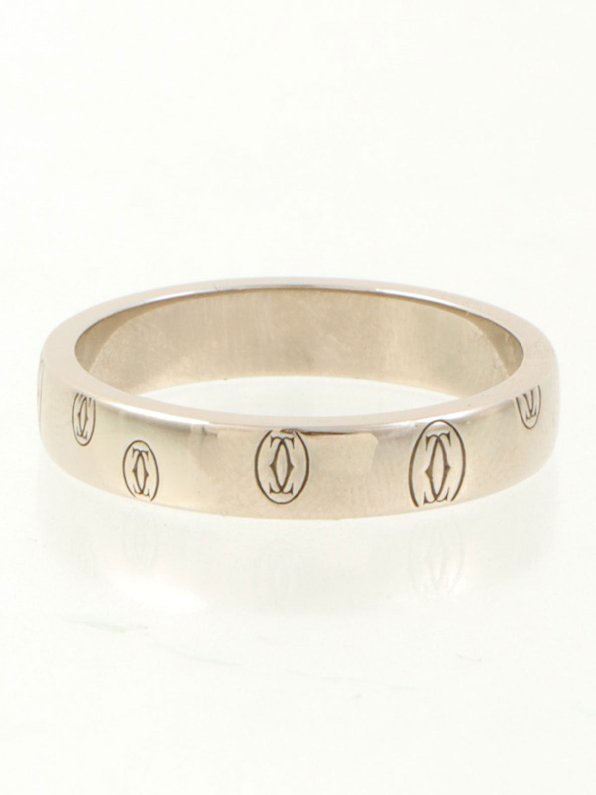 18Kハッピーバースデーリング ホワイトゴールド