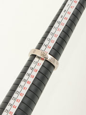 18Kハッピーバースデーリング ホワイトゴールド