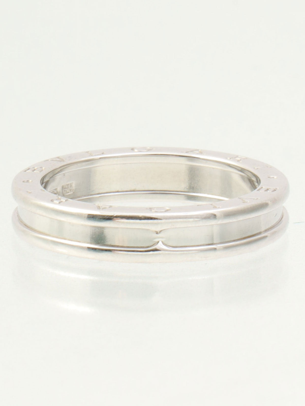 18Kビーゼロワンリング シルバー