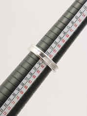 18Kビーゼロワンリング シルバー