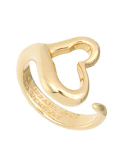 18Kオープンハートリング ゴールド