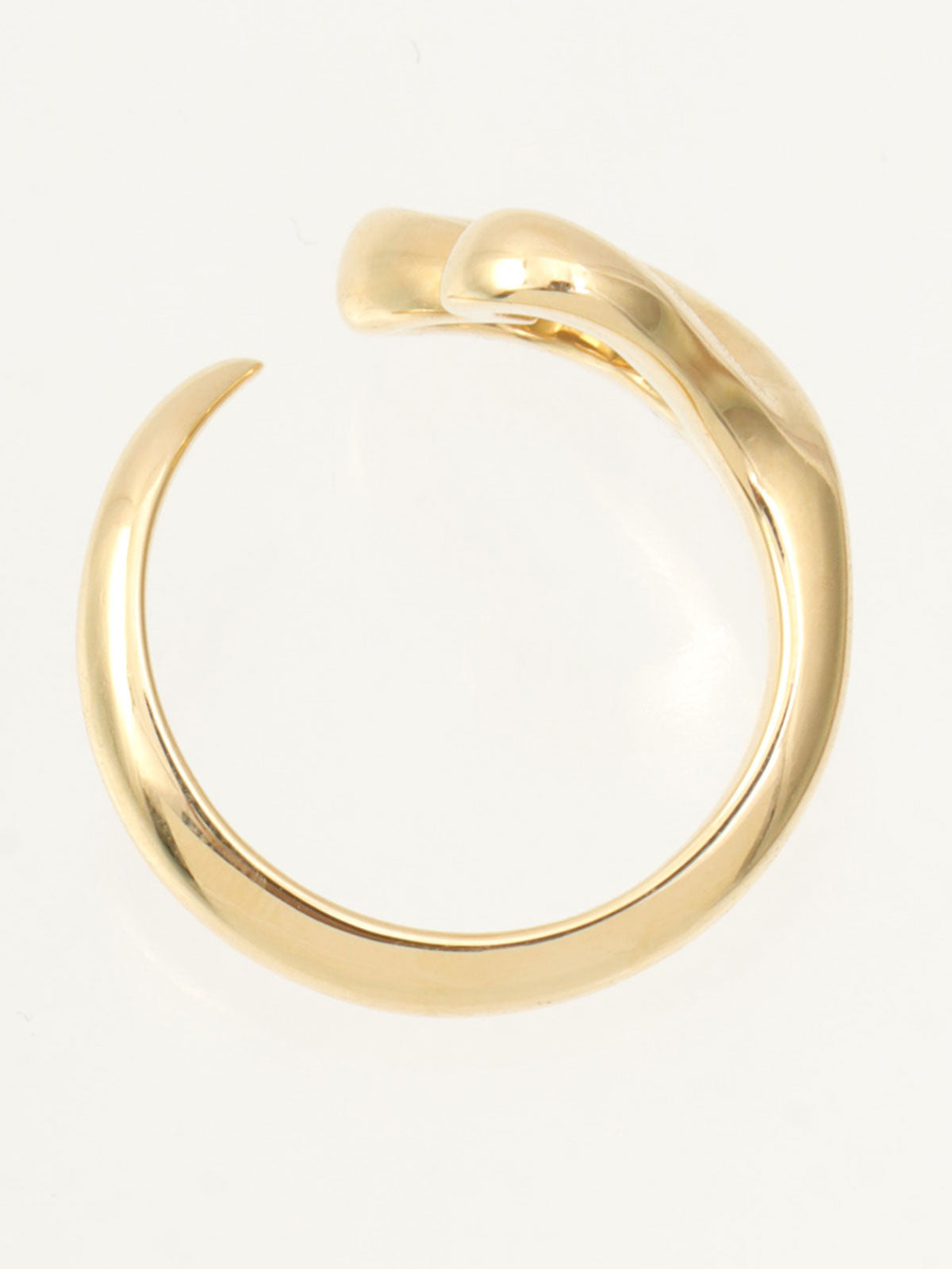 18Kオープンハートリング ゴールド