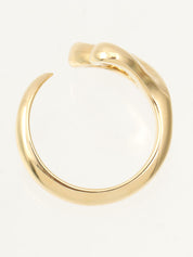 18Kオープンハートリング ゴールド