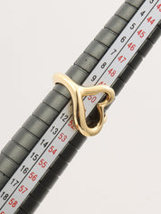 18Kオープンハートリング ゴールド