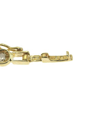 18Kダイヤモンドテニスブレスレット ゴールド