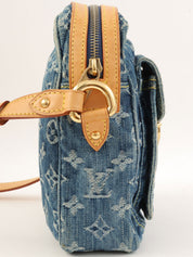 2007 年款牛仔布 Monogram 相机包 蓝色