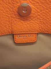 ストリートシックトロッターパターントートバッグ オレンジ/ブラウン