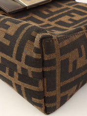 FFズッカパターンワンショルダーバッグ ブラウン