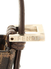 FFズッカパターンワンショルダーバッグ ブラウン