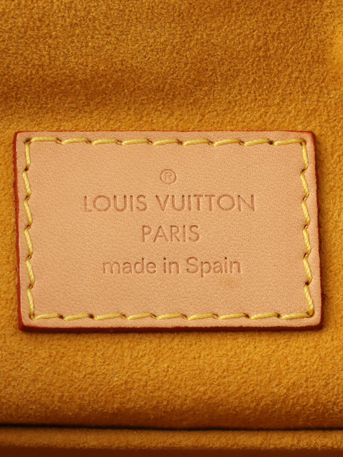 2006年製 デニムモノグラムサックアドPM ブルー