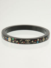 2006 Multi-motif Bangle, Black/Multi
