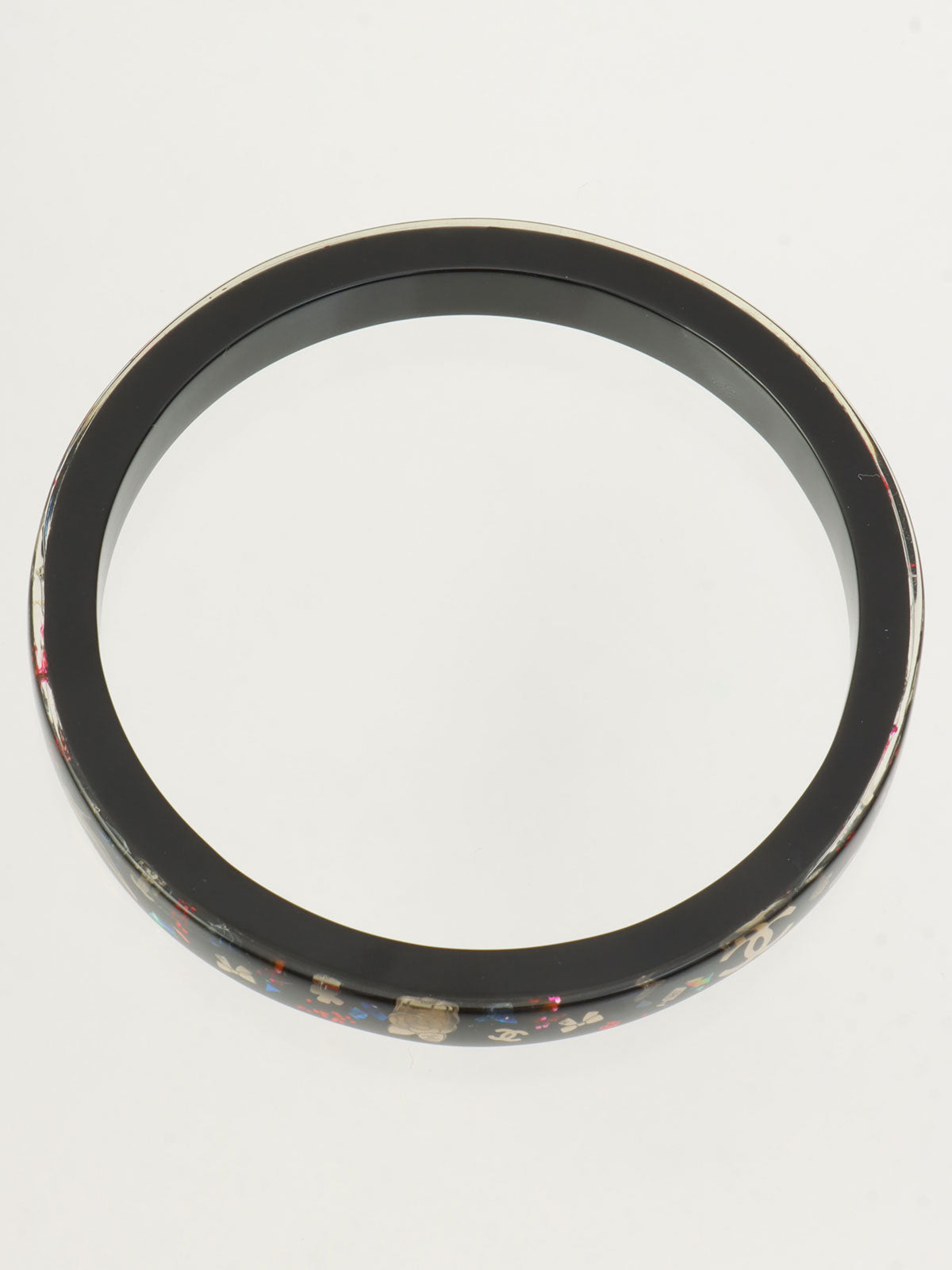 2006 Multi-motif Bangle, Black/Multi