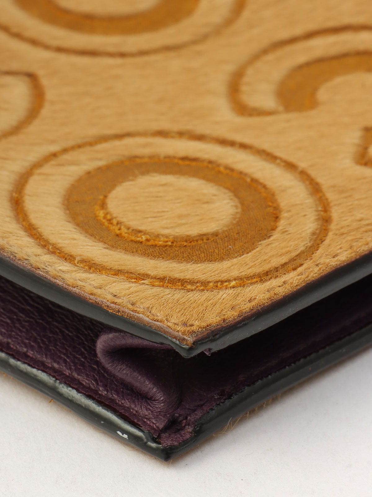 2000 Harako COCO logo coin case, beige