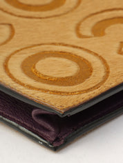 2000 Harako COCO logo coin case, beige