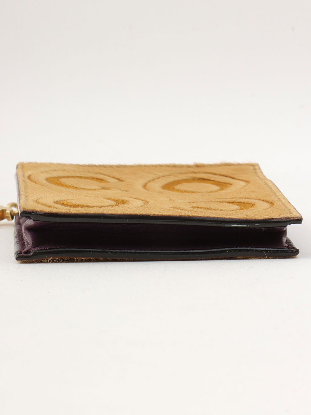 2000 Harako COCO logo coin case, beige