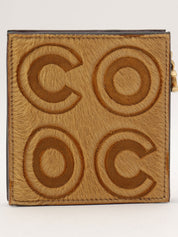 2000 Harako COCO logo coin case, beige
