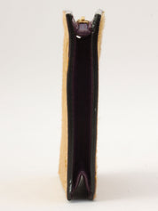 2000 Harako COCO logo coin case, beige