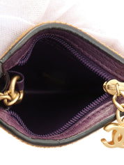 2000 Harako COCO logo coin case, beige