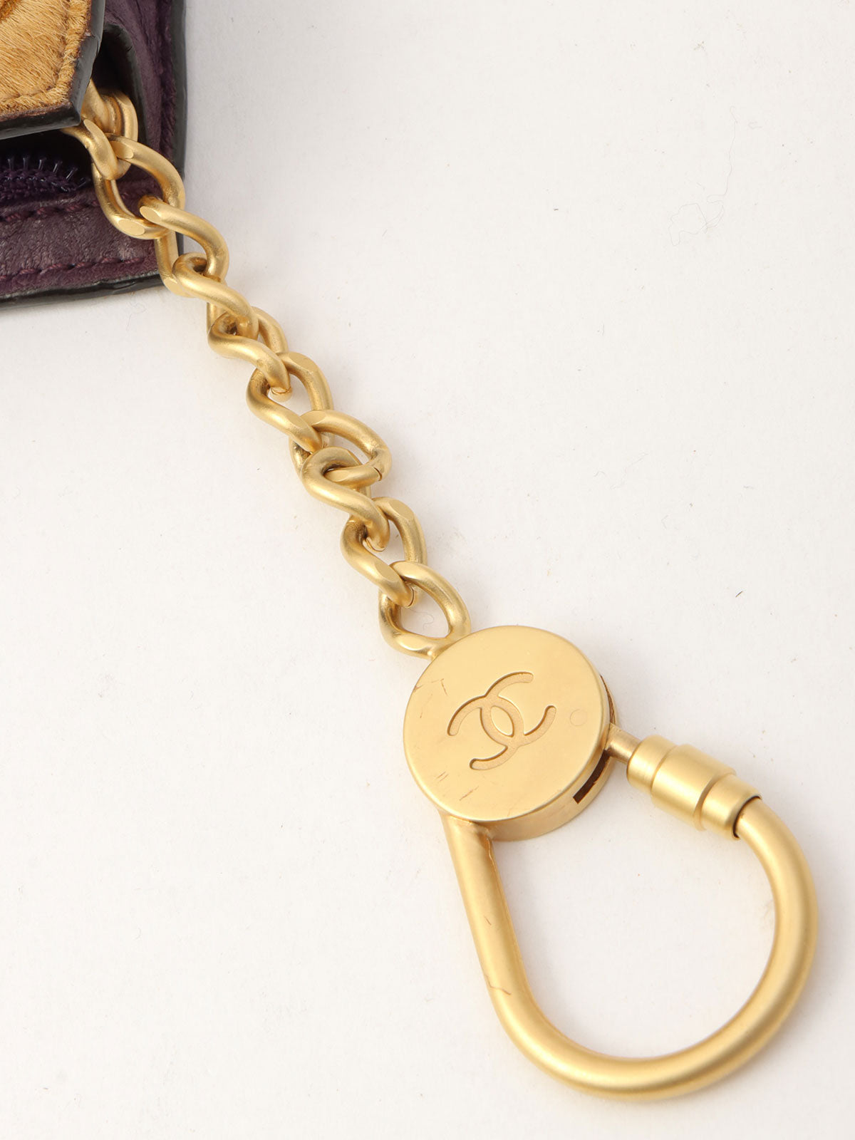 2000 Harako COCO logo coin case, beige