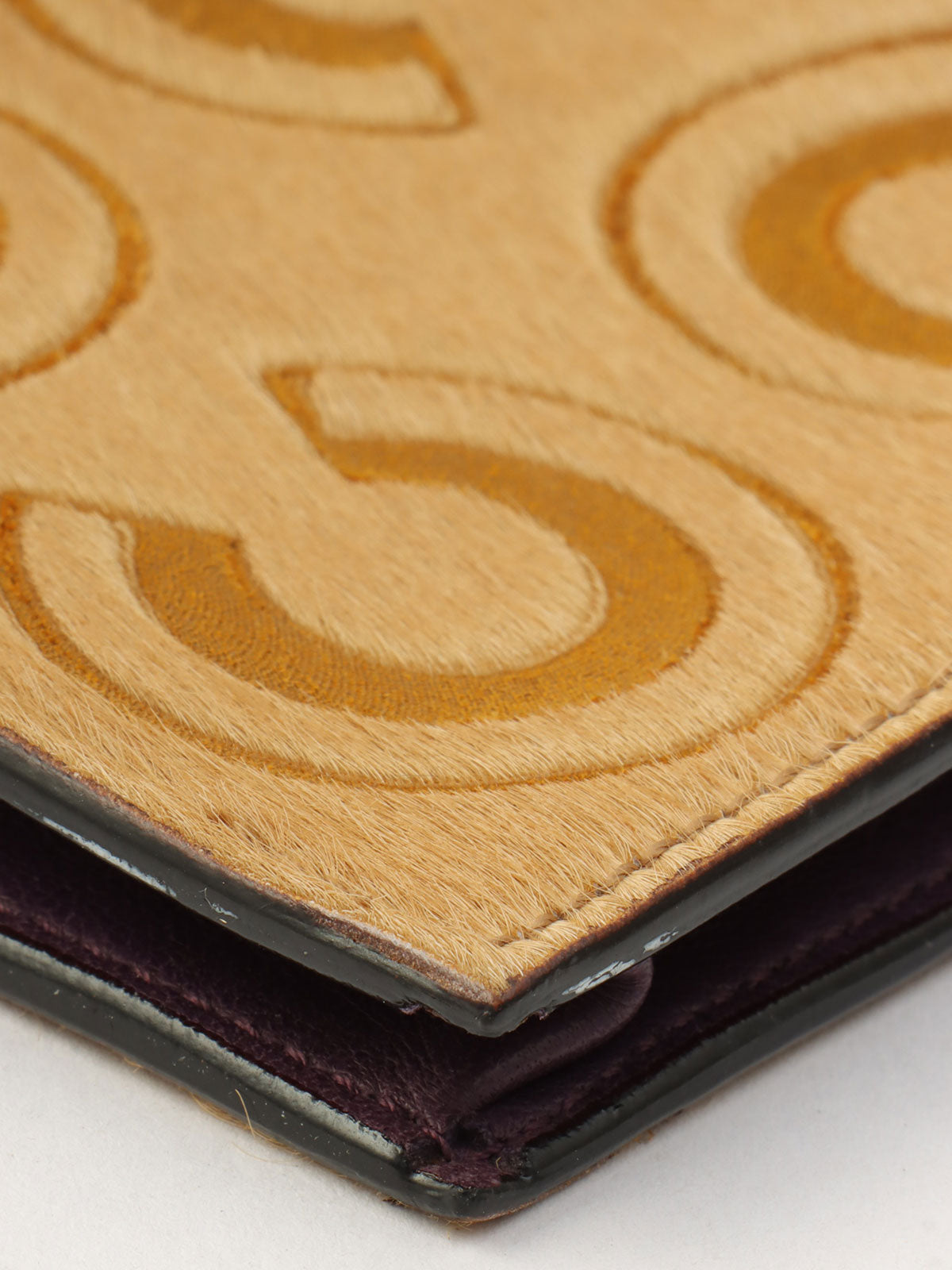 2000 Harako COCO logo coin case, beige