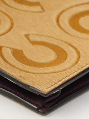 2000 Harako COCO logo coin case, beige