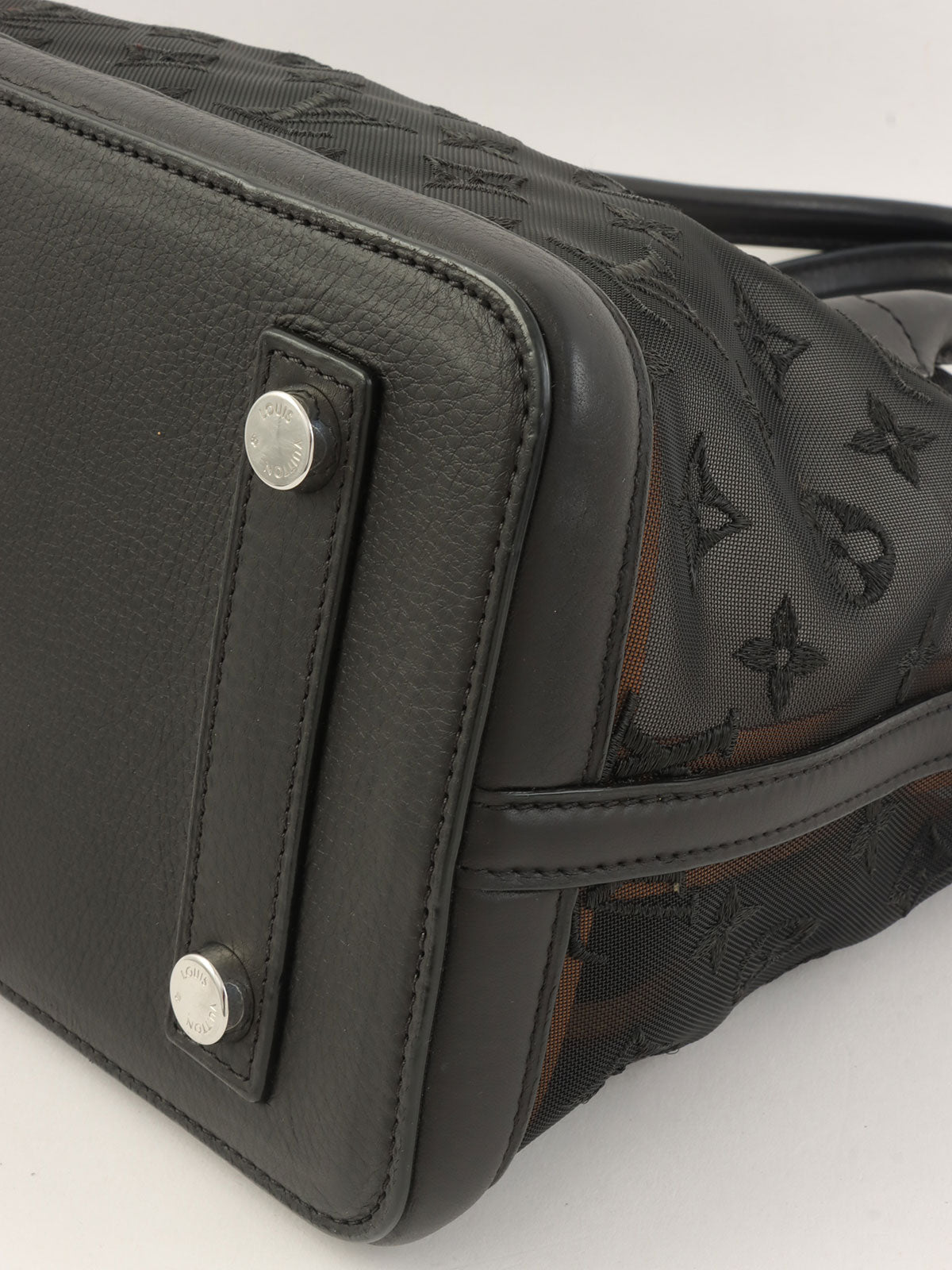 2012 Monogram Transparent Lockit Noir