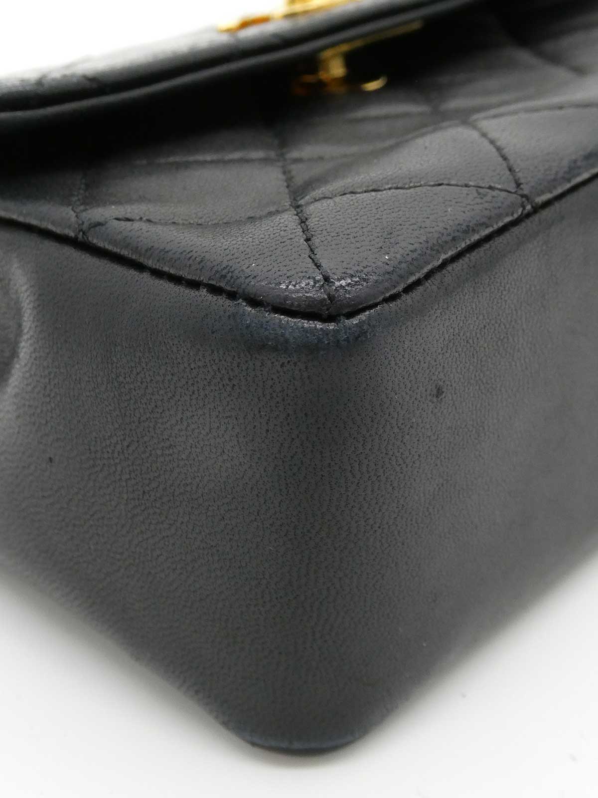 2012 Matelasse 14 Chain Shoulder Bag, Black