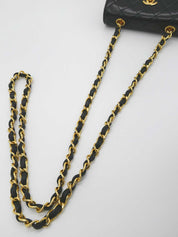 2012 Matelasse 14 Chain Shoulder Bag, Black