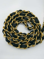 2012 Matelasse 14 Chain Shoulder Bag, Black