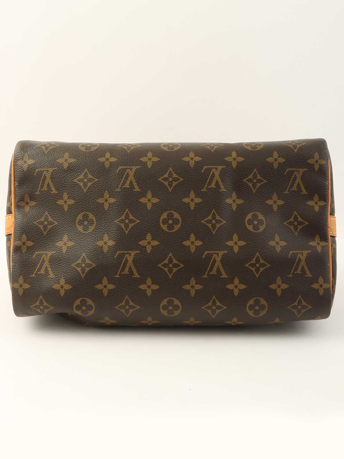 2012年製 キャンバスモノグラムスピーディバンドリエール30 ブラウン/オレンジ