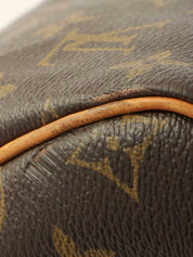 2012年製 キャンバスモノグラムスピーディバンドリエール30 ブラウン/オレンジ