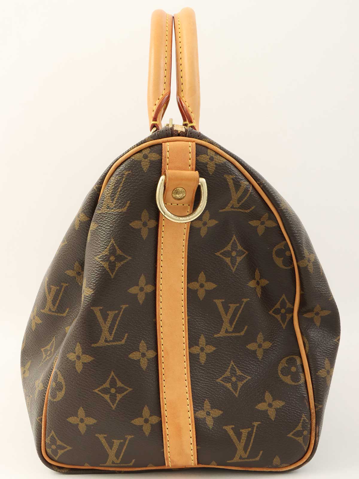 2012年製 キャンバスモノグラムスピーディバンドリエール30 ブラウン/オレンジ