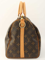 2012年製 キャンバスモノグラムスピーディバンドリエール30 ブラウン/オレンジ