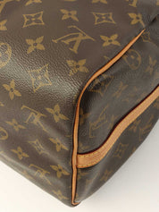 2012年製 キャンバスモノグラムスピーディバンドリエール30 ブラウン/オレンジ