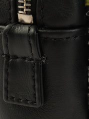 2015 Tweed CC Turnlock Chain Shoulder Bag, Black/Multi