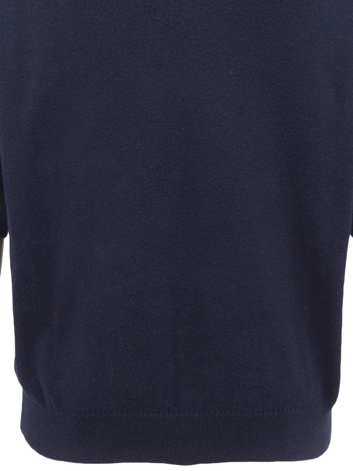 アーガイルパターン半袖ニットベスト ネイビー/マルチ