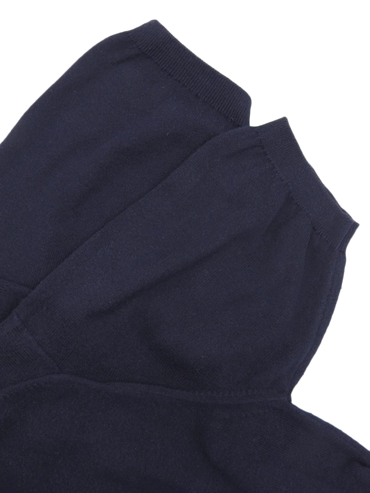 Argyle Pattern Short Sleeve Knit Vest Navy/Multi