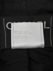 2001年製 ウールCCマークボタンジャケット ブラック