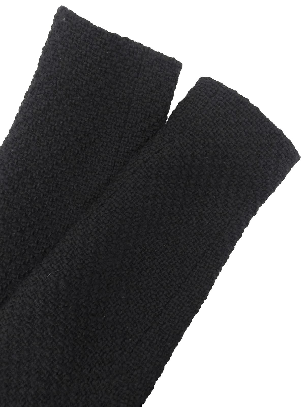 2001年製 ウールCCマークボタンジャケット ブラック