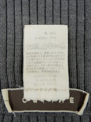 マカダムスタッズニットトップス グレー