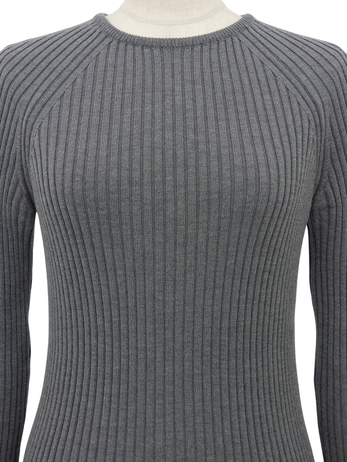 Macadam Stud Knit Top in Grey