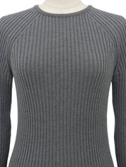 Macadam Stud Knit Top in Grey