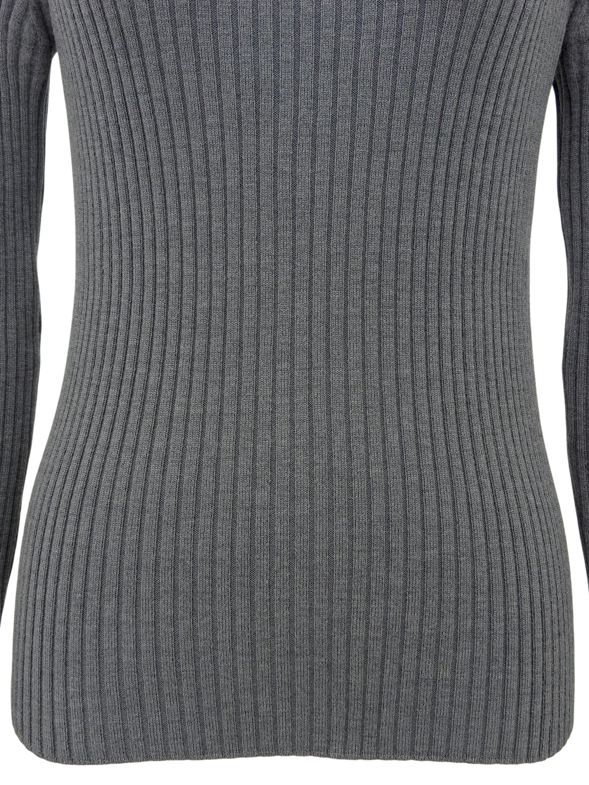 Macadam Stud Knit Top in Grey