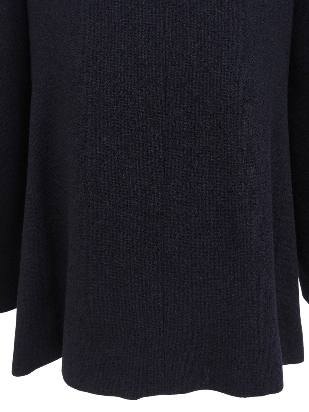 ウールダブルブレストジャケット ネイビー