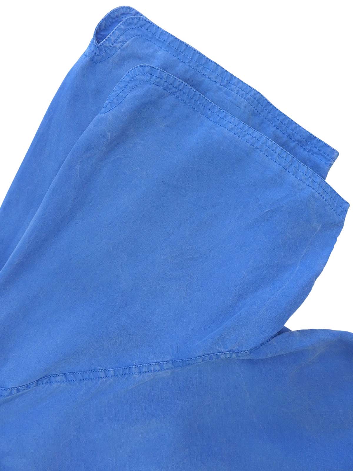 メデューサボタン半袖シャツ ブルー