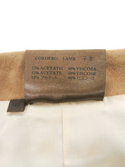 スエードタイトスカート ベージュ