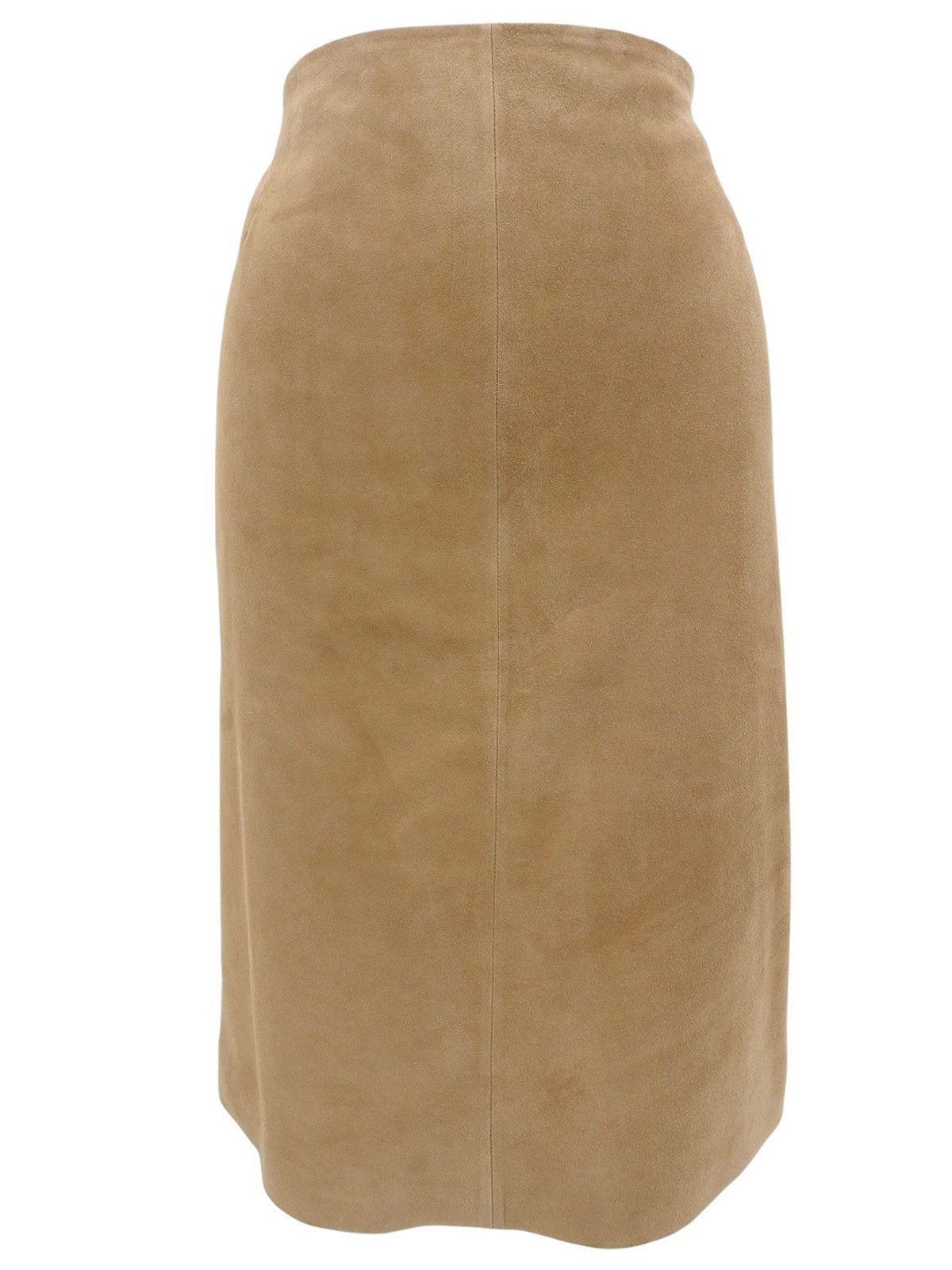 スエードタイトスカート ベージュ