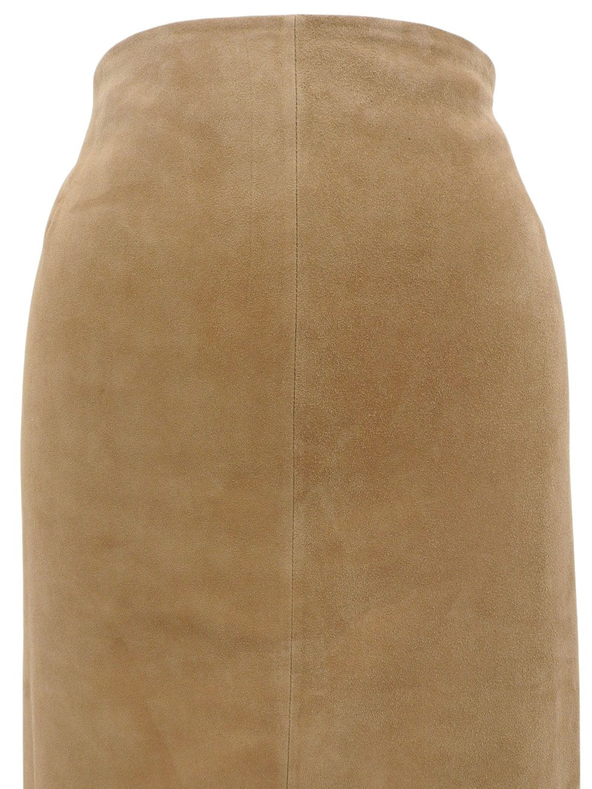 スエードタイトスカート ベージュ