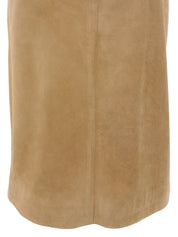 スエードタイトスカート ベージュ