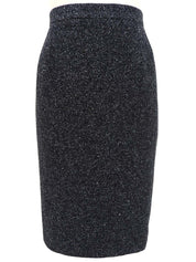 ウールデザインカラーセットアップ ブラック/ホワイト